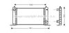 AVA QUALITY COOLING FT2243 Radiator, engine cooling